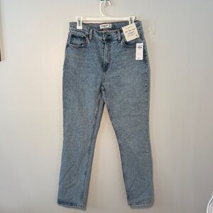 Abercrombie & Fitch - The 90's Slim Straight - Ultra High Rise